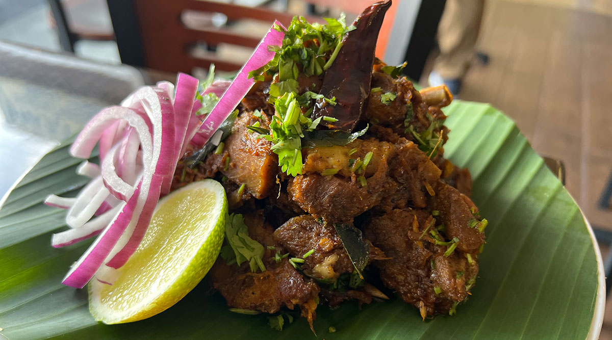 Banana Leaf Culver City - Goat Sukka