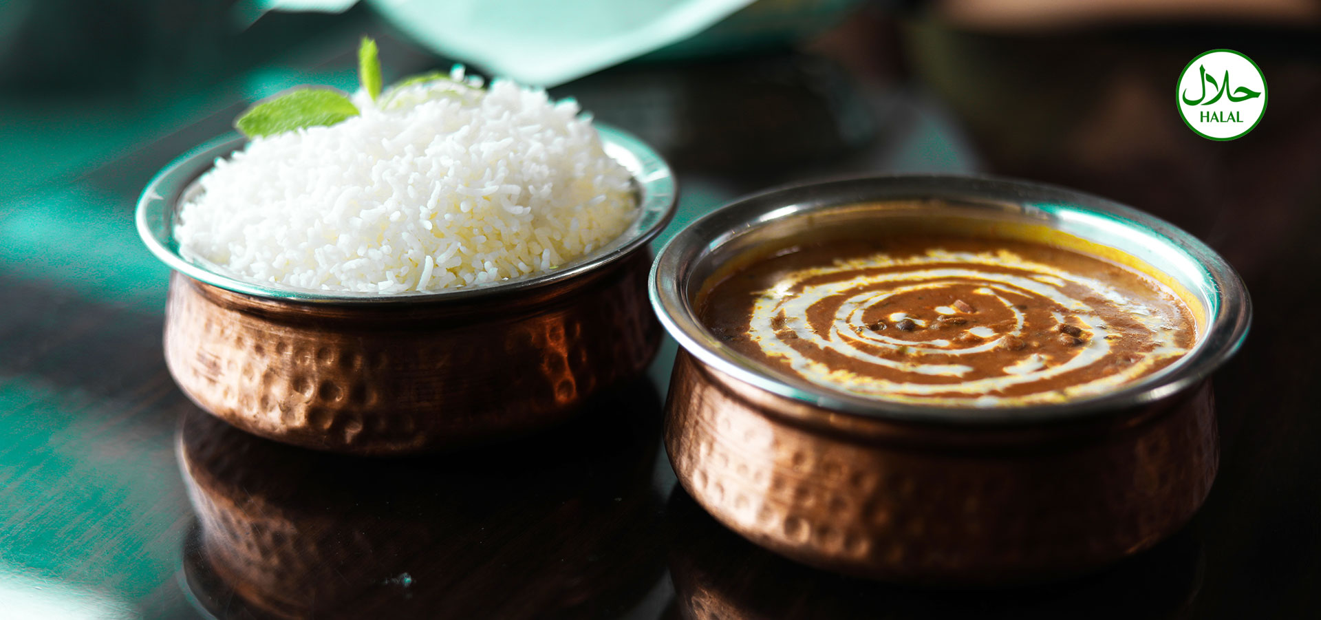 Banana Leaf Culver City - Dal Makhani and White Rice